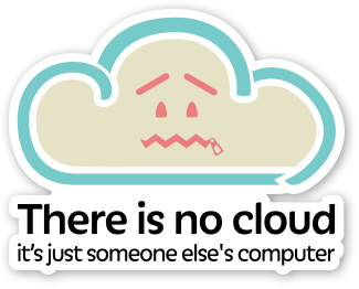 image:  there's no cloud